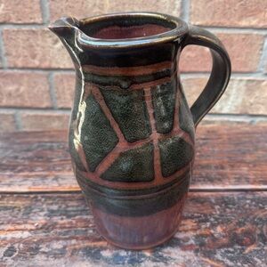 Vintage 9 Inch Tall  Smith Pottery Jug/Vase